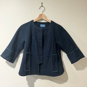 Blue Simply Vera Wang Size XS Jacket Blazer